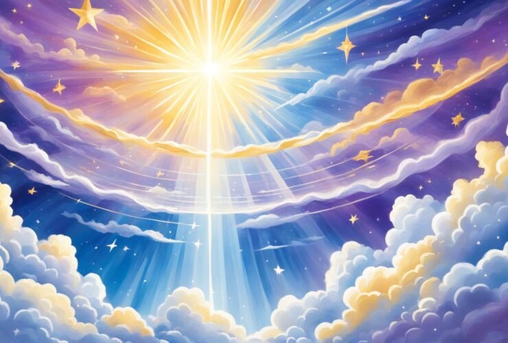 versículos sobre a beleza do céu