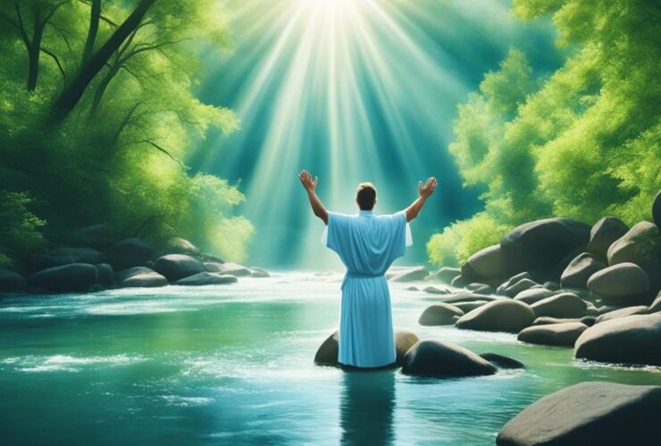 versículos sobre batismo nas águas