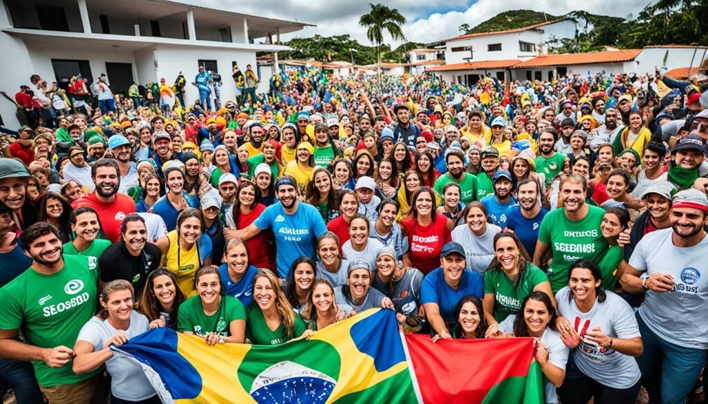 iniciativas de apoio aos necessitados no Brasil