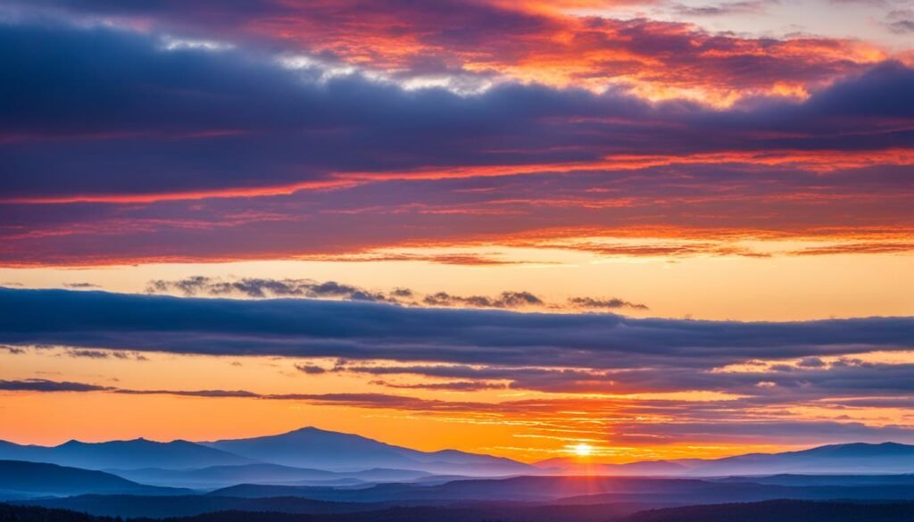 nascer do sol como metáfora