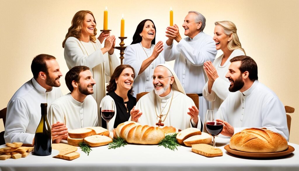 celebração da santa ceia