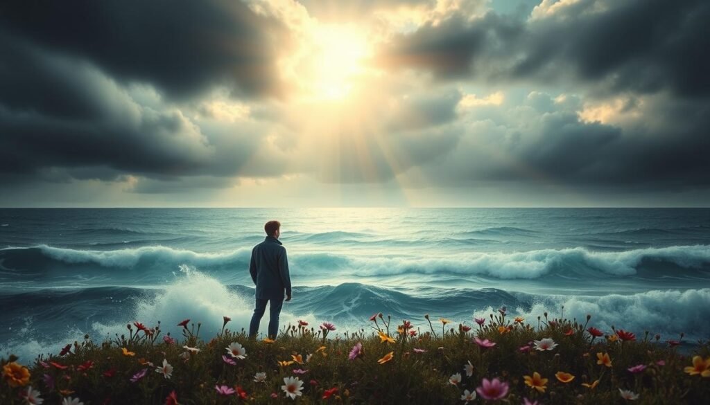 amor de Deus nas dificuldades