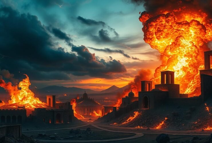 a Destruição de Sodoma e Gomorra