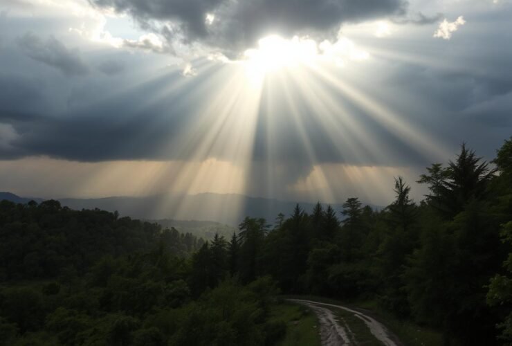 A orientação e força que Deus oferece em tempos difíceis.