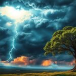 A paciência e poder de Deus em meio às tempestades.