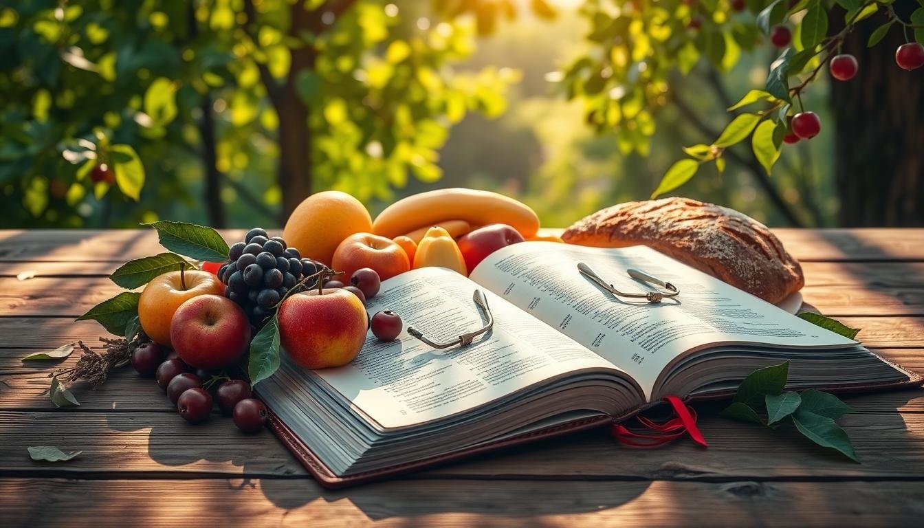 Busque alimento espiritual na Palavra de Deus.