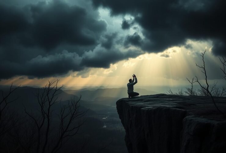 Clamor de socorro e fé em meio à dor no Salmo 88.