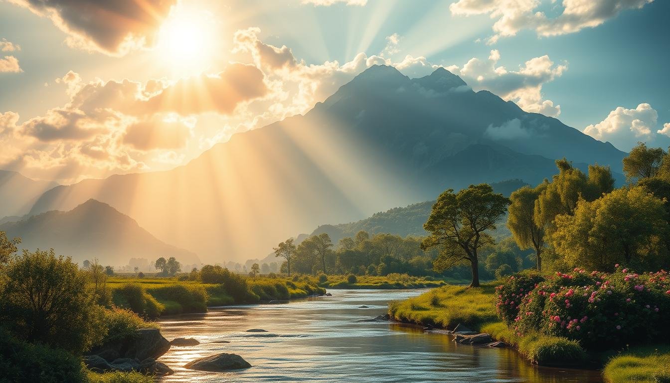 Confie na grandeza do poder de Deus em sua vida.