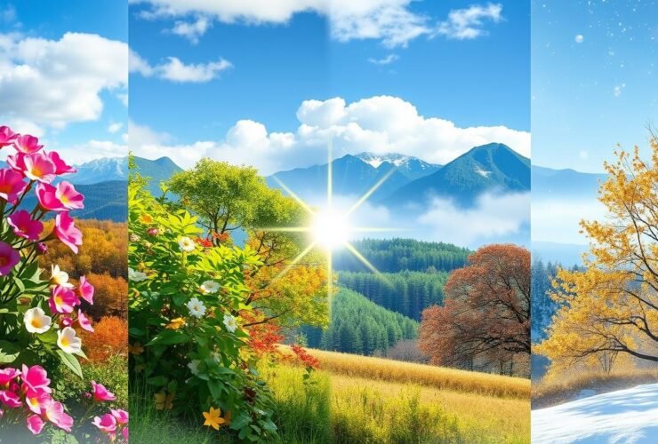 Deus está com você em todas as estações da vida!