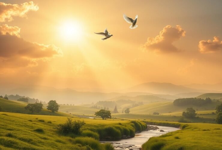 Deus te santifica e oferece perdão e salvação através de Cristo.