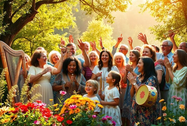 Louvor e adoração a Deus no Salmo 150