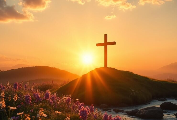 Reflexão sobre o amor de Deus e o sacrifício de Jesus por nós.