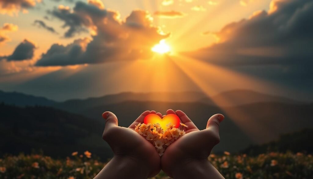 amor de Deus e superação