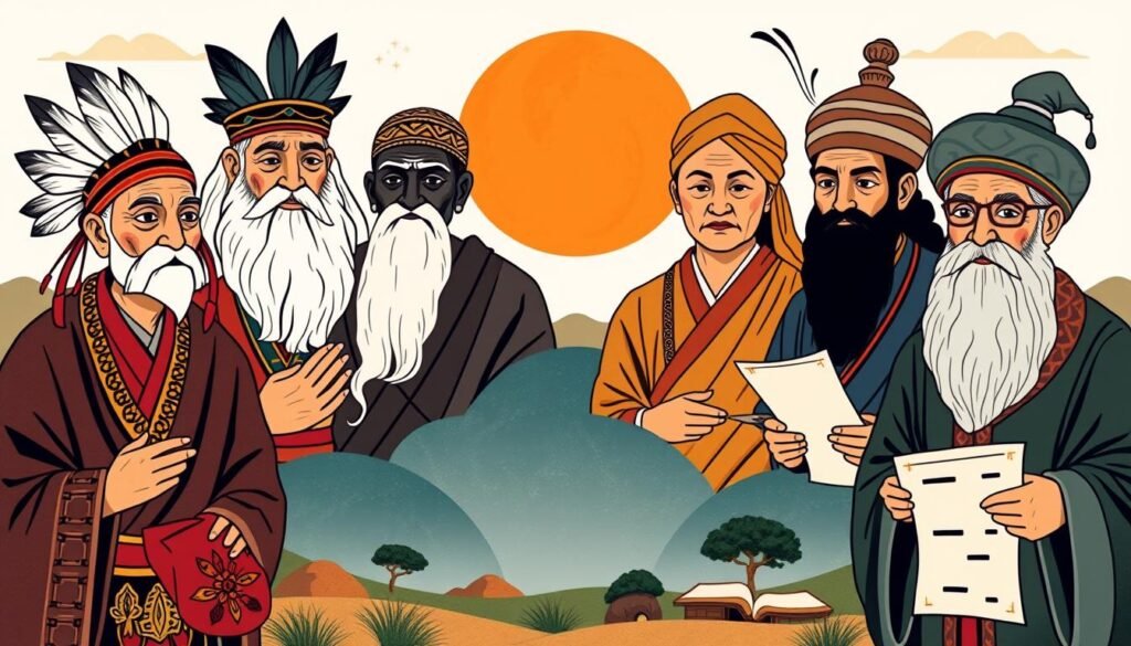 conselheiros em diferentes culturas