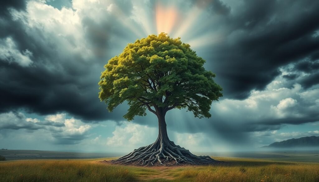 força espiritual e resiliência emocional