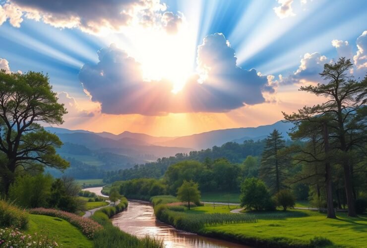 A fidelidade e o amor inabaláveis de Deus.