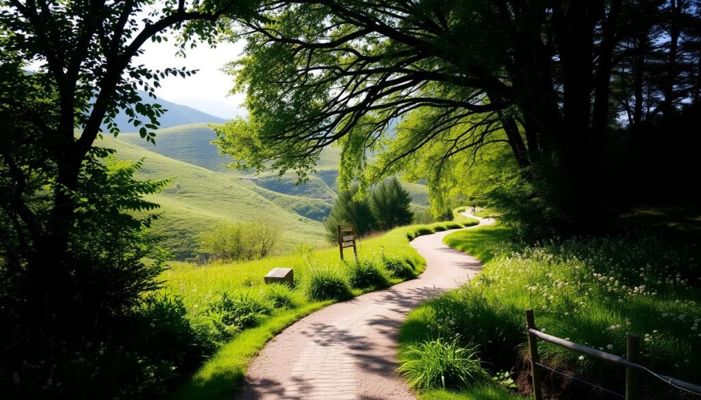 Caminho para o descanso