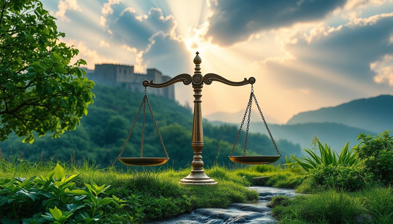 Confiança e justiça trazem segurança e prosperidade.