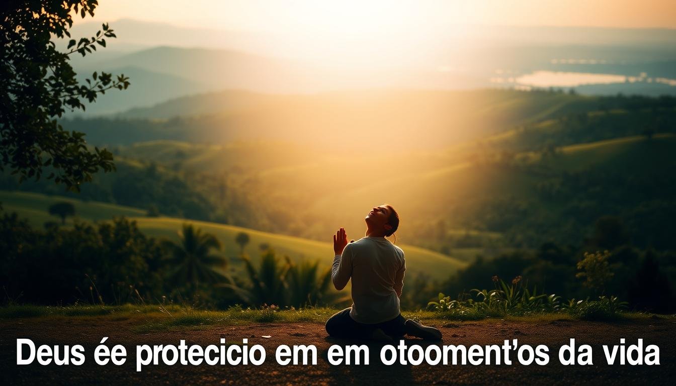 Deus é proteção em todos os momentos da vida