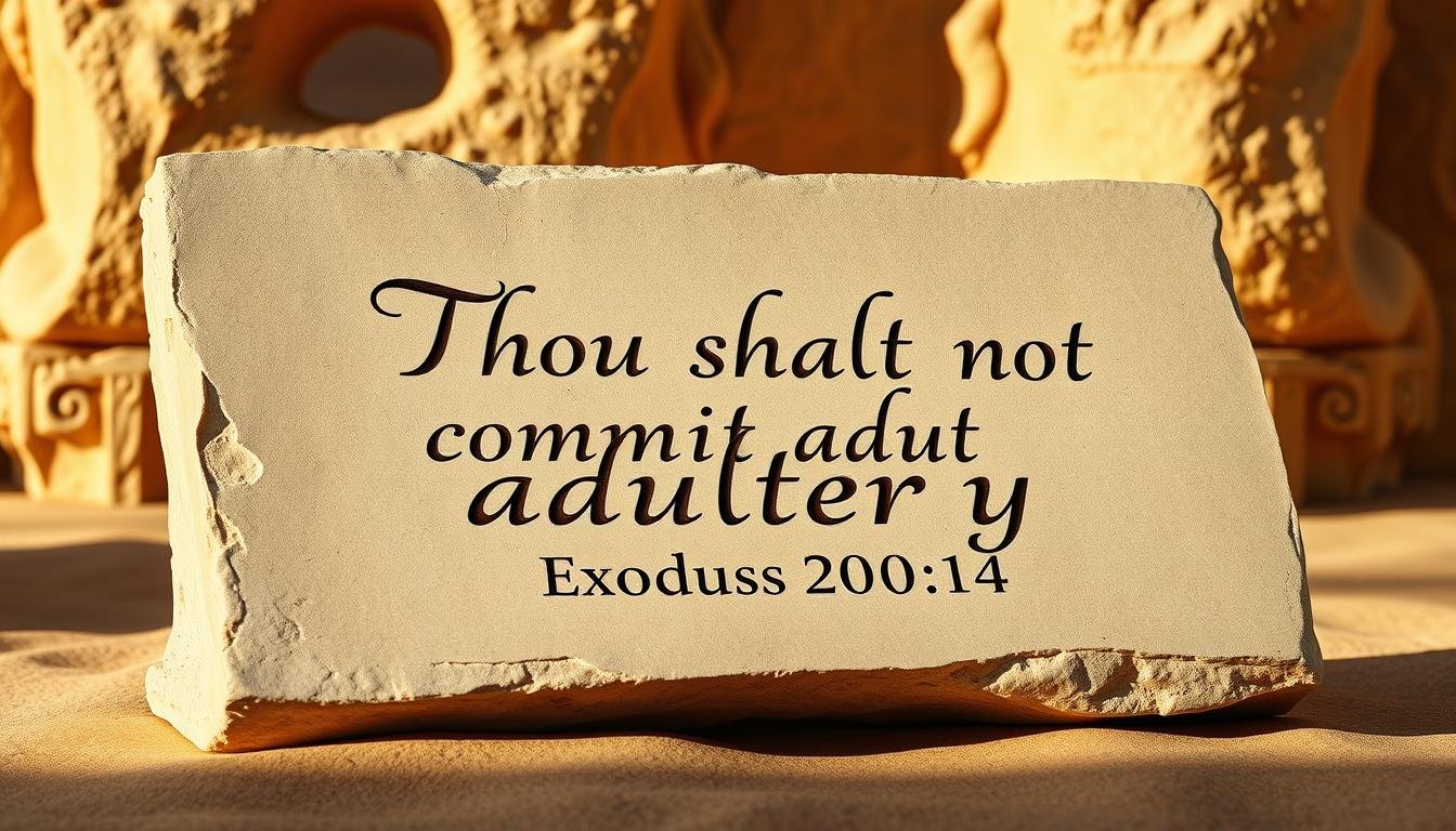 "Não adulterarás" - Êxodo 20:14