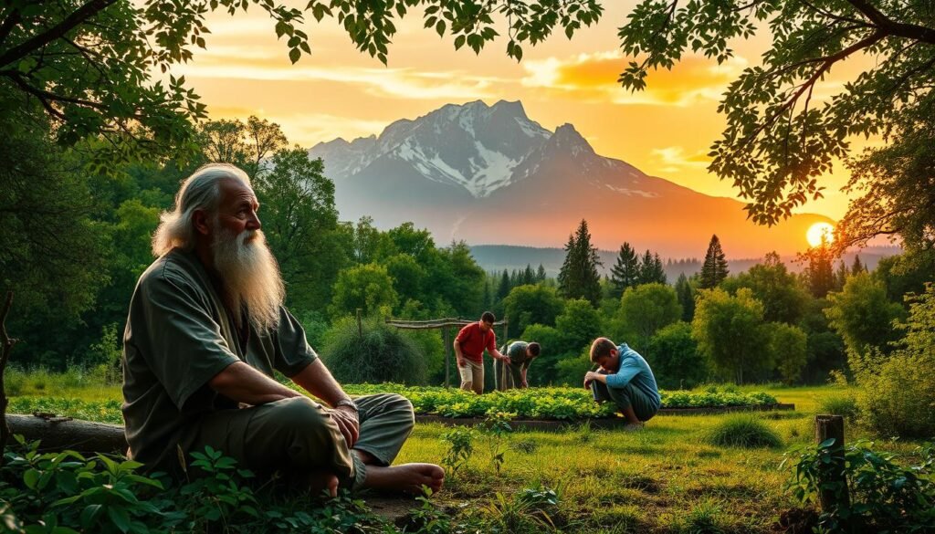 Relação entre homem e natureza
