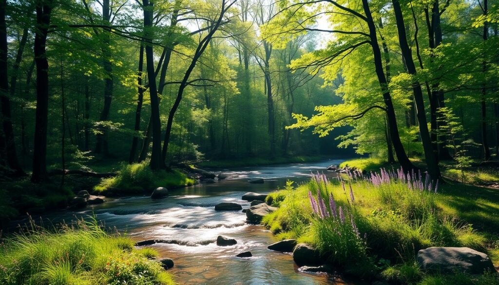 conexão entre natureza e bem-estar