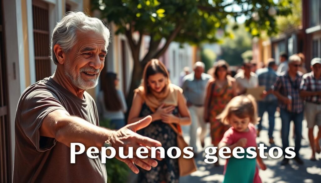 pequenos gestos