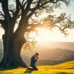 Entregue suas preocupações a Deus e confie Nele.