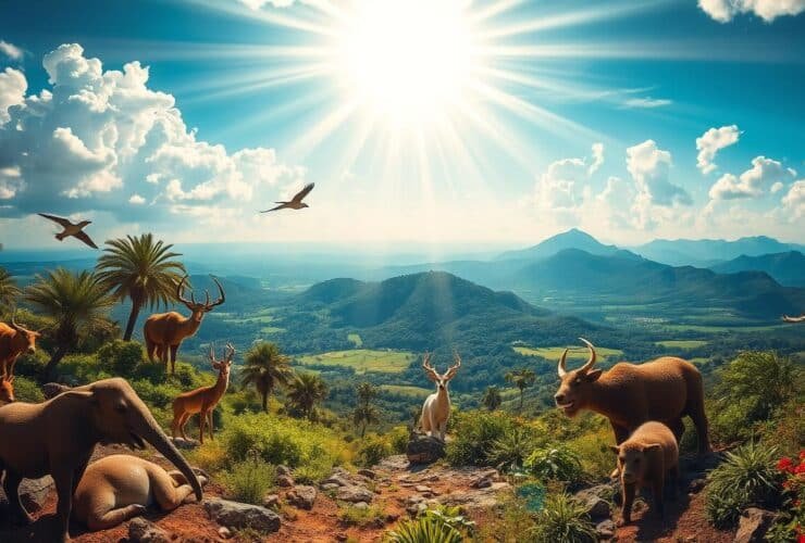 Gênesis 1:24-26 - A criação dos seres vivos