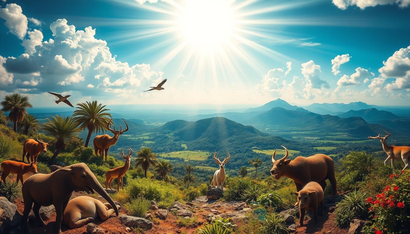 Gênesis 1:24-26 - A criação dos seres vivos