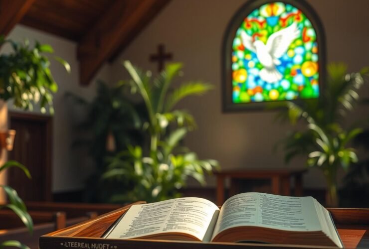 Alimente seu espírito com a Palavra de Deus.