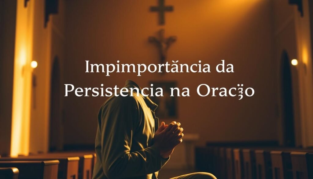 Perseverança na oração