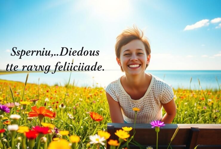 Sorria, Deus te ama e proporciona alegria em sua vida diária.