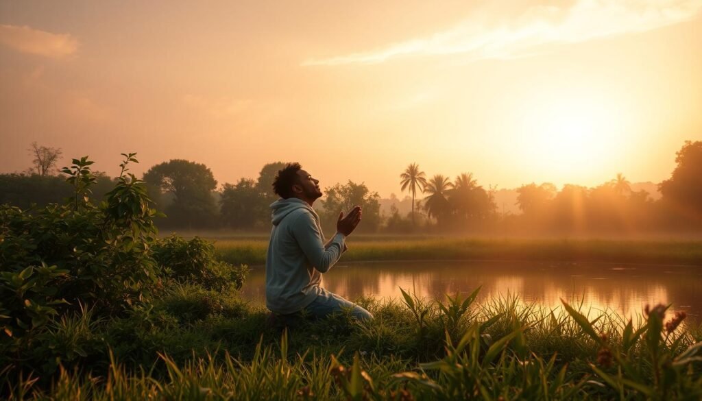 adoração na natureza