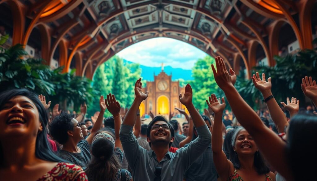 louvor comunitário