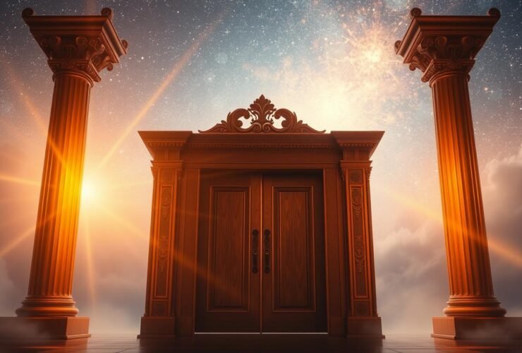 A fé é a chave que abre portas espirituais.