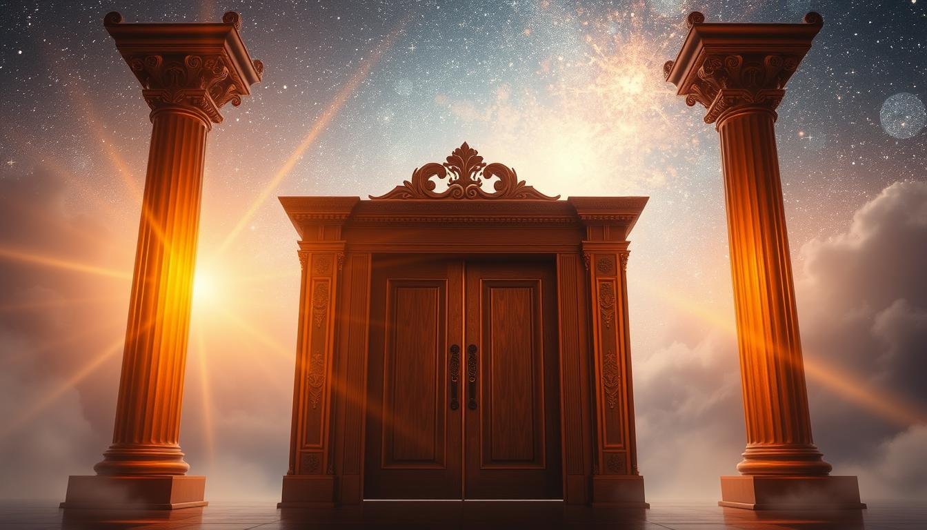 A fé é a chave que abre portas espirituais.