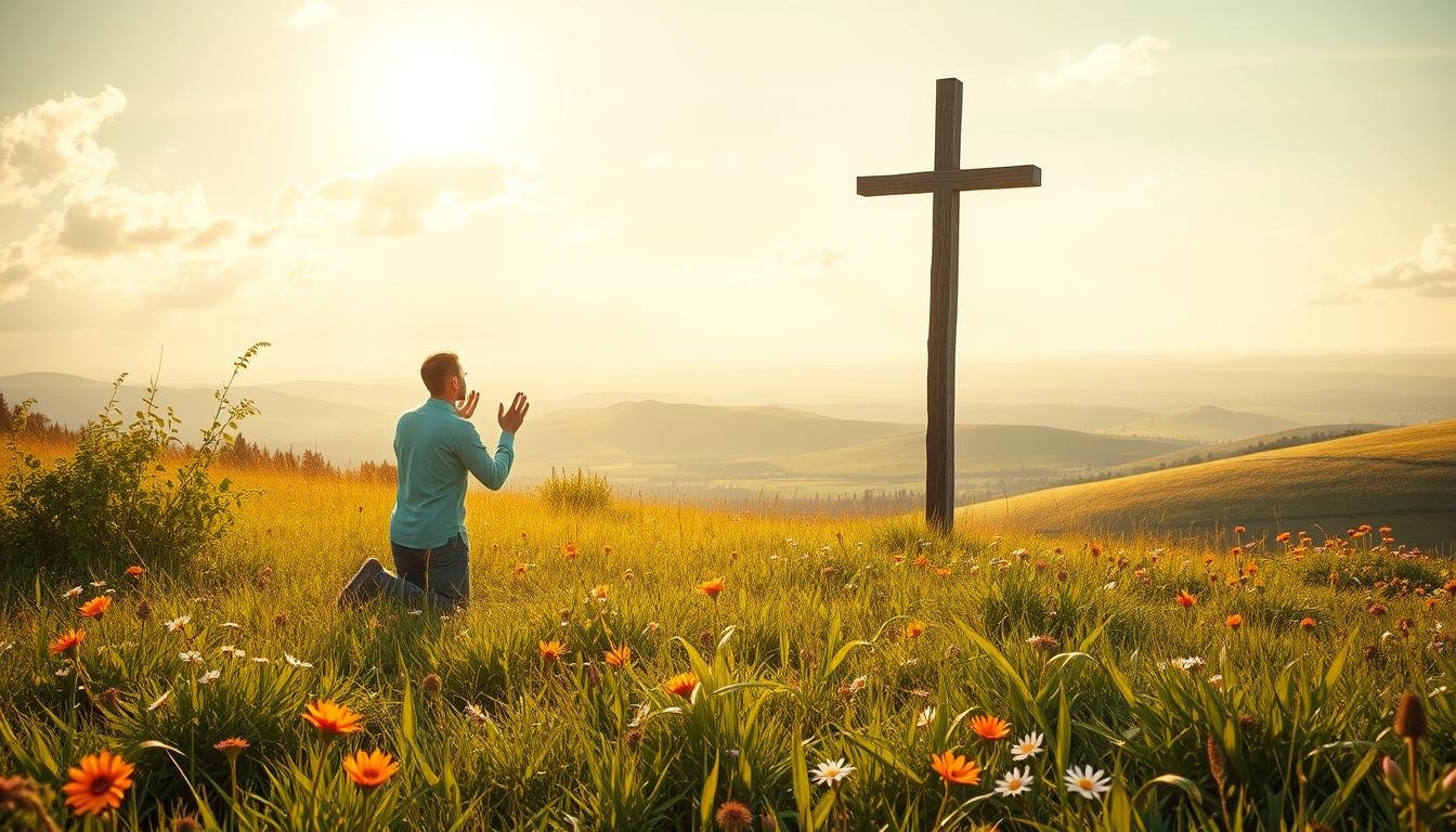 Agradecendo pelas obras do Senhor e Sua justiça eterna.