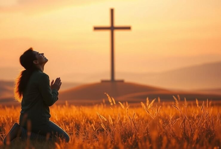 Confiança e esperança encontradas somente em Cristo.