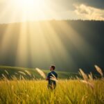 Deus te dá forças para continuar em meio às lutas.