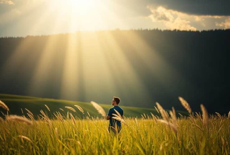 Deus te dá forças para continuar em meio às lutas.