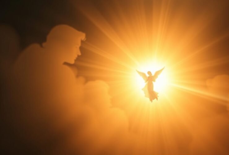 Iluminação divina para vidas em Cristo.