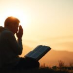 Reflexão sobre Tiago 5:16 e a importância da oração.