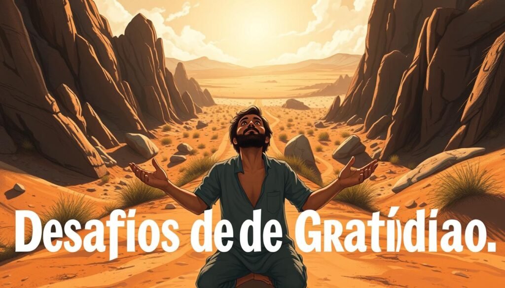 desafios de gratidão