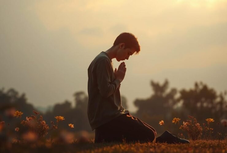 Convite a Deus para guiar seu dia com oração.