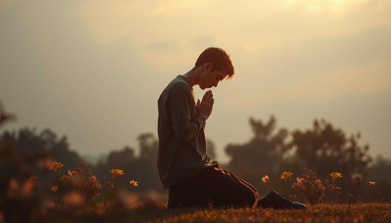 Convite a Deus para guiar seu dia com oração.