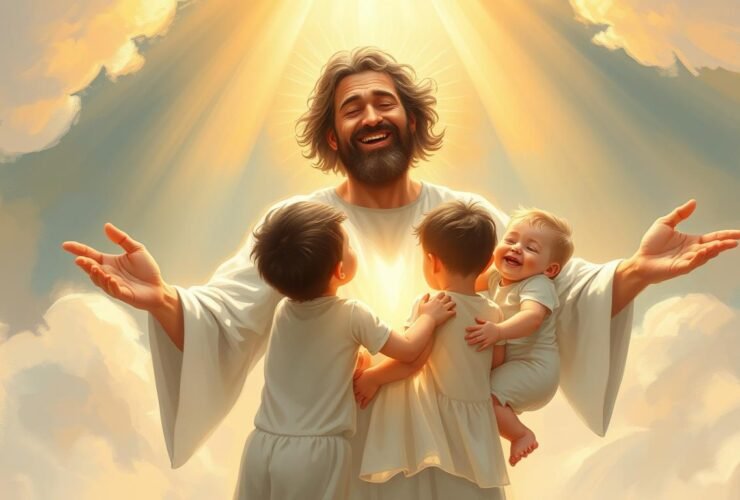 Deus se alegra em nos chamar de filhos!