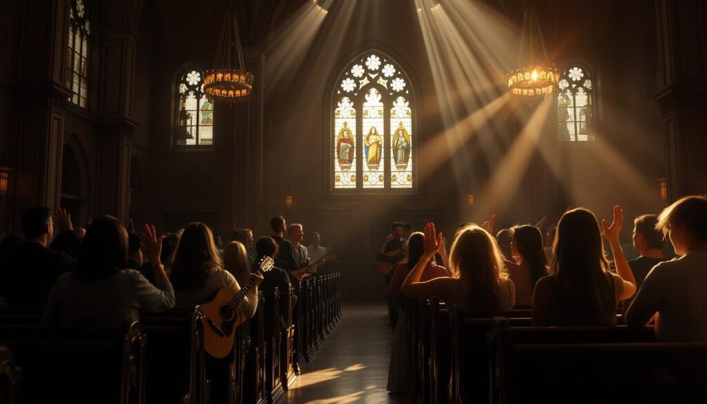 Música e louvor na espiritualidade