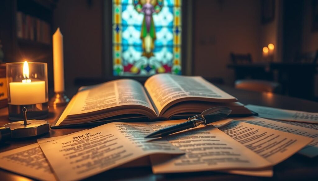 recursos sobre o Salmo 55