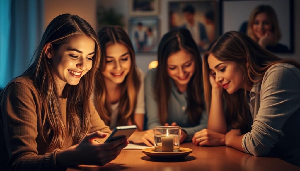 redes sociais e amizades